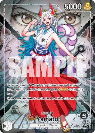 Yamato (079) (Alternate Art) (OP16-079) - The Time of Battle Foil  (Pre-Order)