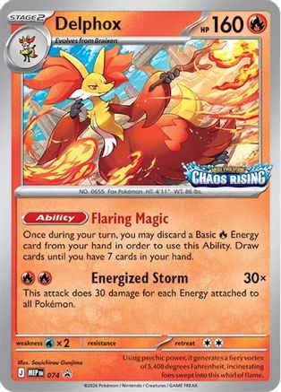 Delphox 074 - Promo