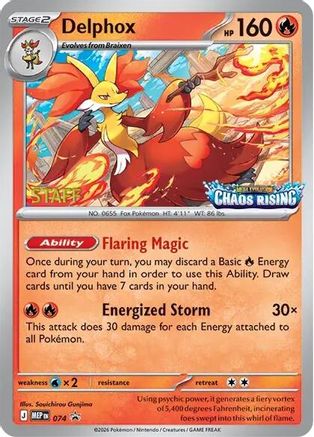 Delphox [Staff] 074 - Promo
