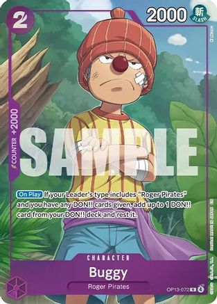 Buggy (Premium Card Collection -Best Selection Vol. 6-) - OP13-072 - Rare