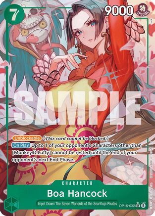 Boa Hancock (Alternate Art) - (OP16-032) - Super Rare