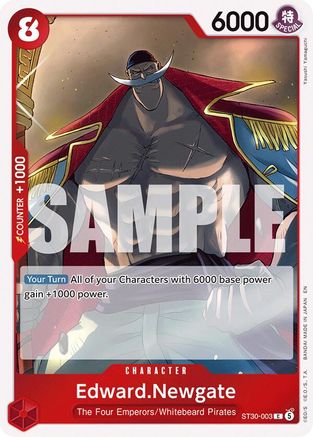 Edward.Newgate (ST30-003) - Starter Deck EX: Luffy & Ace   (Pre-Order)