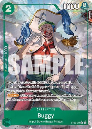Buggy (Full Art) (ST30-011) - Starter Deck EX: Luffy & Ace Foil  (Pre-Order)