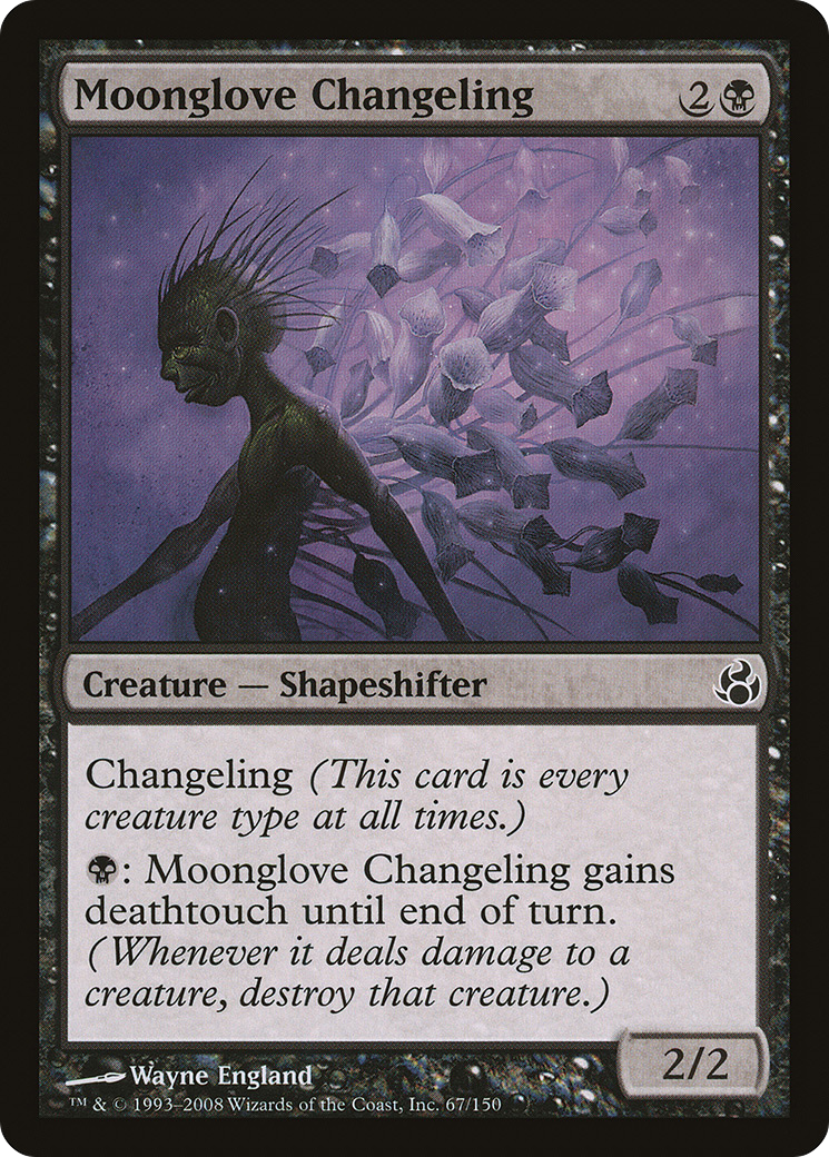 Moonglove Changeling (MOR-067)  Foil