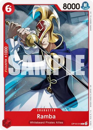 Ramba (OP16-016) - The Time of Battle   (Pre-Order)