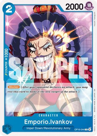 Emporio.Ivankov (044) (OP16-044) - The Time of Battle   (Pre-Order)