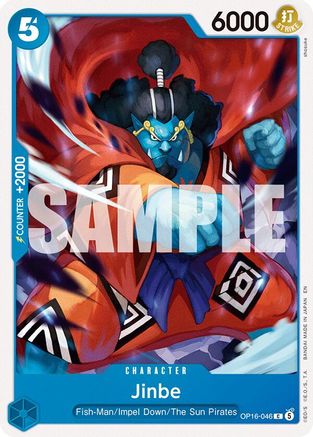 Jinbe (046) (OP16-046) - The Time of Battle   (Pre-Order)