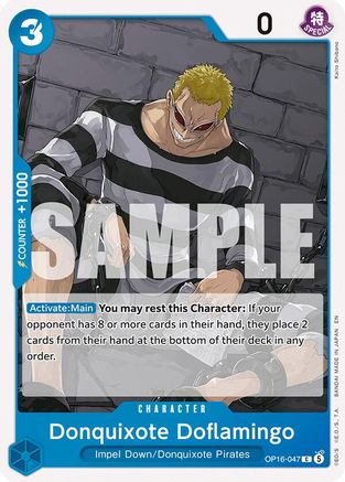 Donquixote Doflamingo (047) (OP16-047) - The Time of Battle   (Pre-Order)