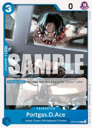 Portgas.D.Ace (049) (OP16-049) - The Time of Battle   (Pre-Order)