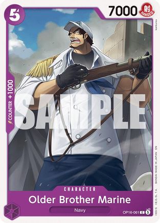 Older Brother Marine (OP16-061) - The Time of Battle   (Pre-Order)