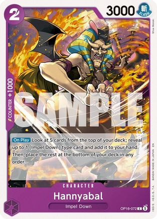 Hannyabal (OP16-072) - The Time of Battle   (Pre-Order)
