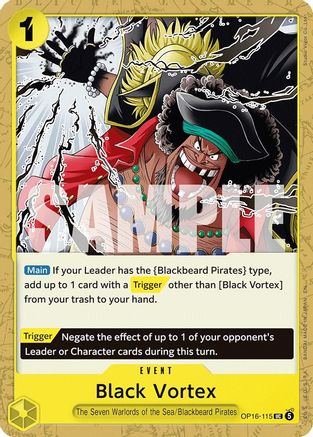 Black Vortex (OP16-115) - The Time of Battle   (Pre-Order)