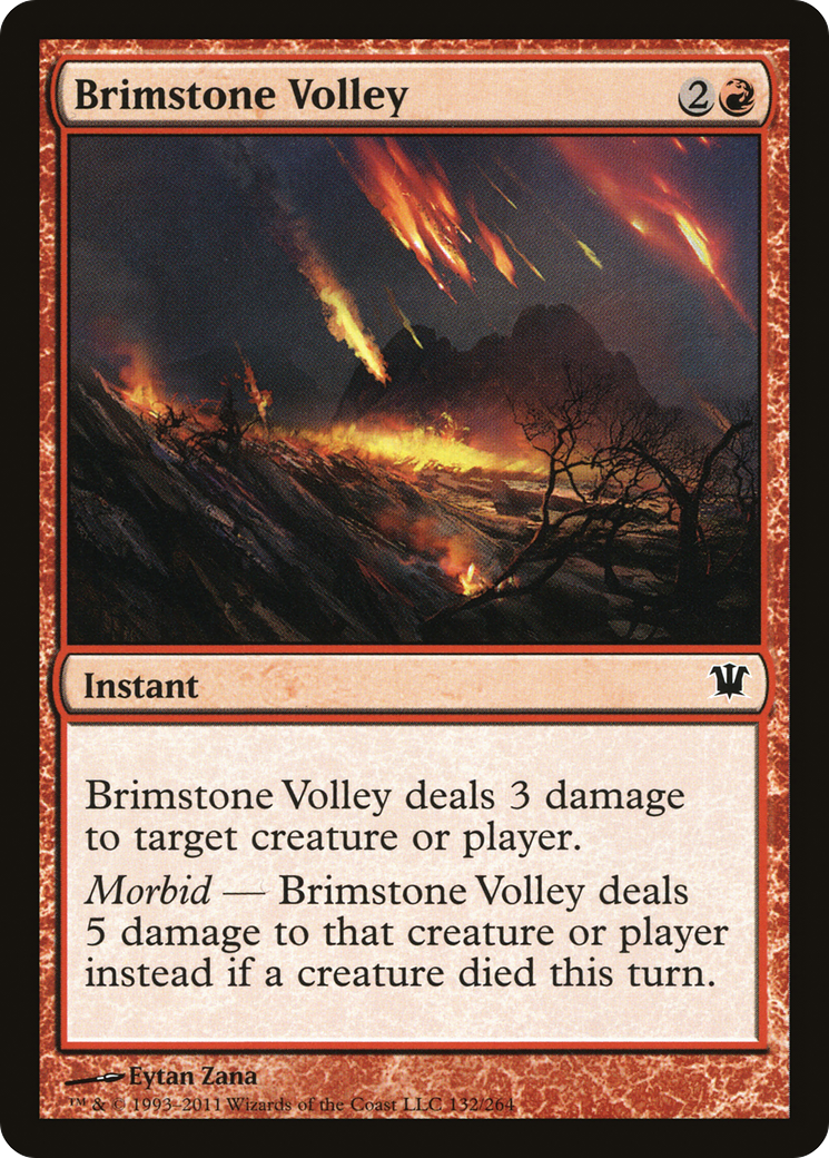 Brimstone Volley (ISD-132)