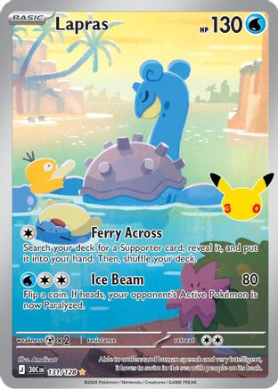 Lapras - 131/128 - Illustration Rare