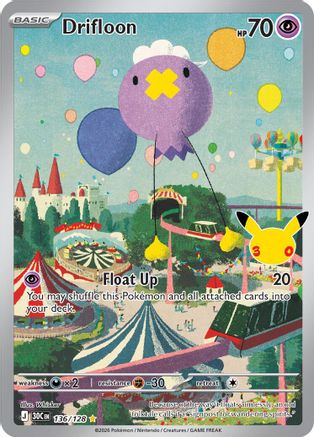 Drifloon - 136/128 - Illustration Rare