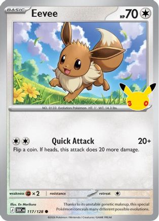 Eevee - 117/128 - Common