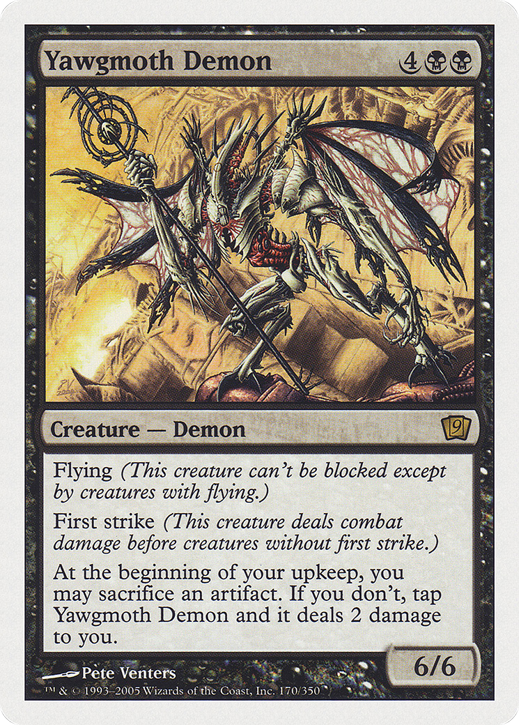 Yawgmoth Demon (9ED-170)  Foil