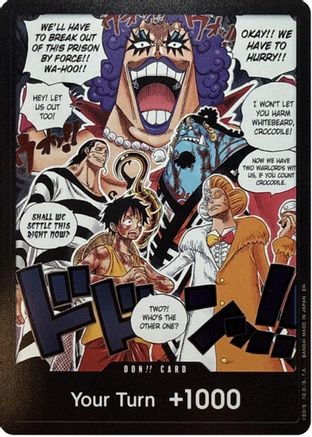 DON!! Card (Alternate Art) - - DON!!
