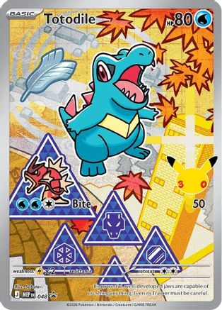 Totodile - 048 - Promo