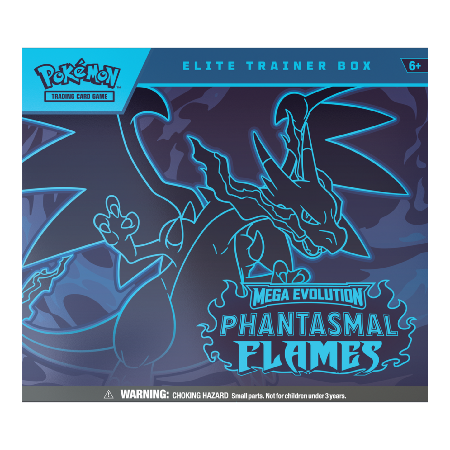 Pokemon TCG Mega Evolution Phantasmal Flames Elite Trainer Box
