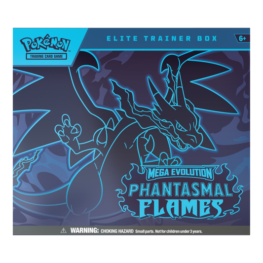 Pokemon TCG Mega Evolution Phantasmal Flames Elite Trainer Box