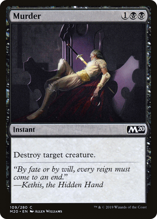 Murder (M20-109)  Foil