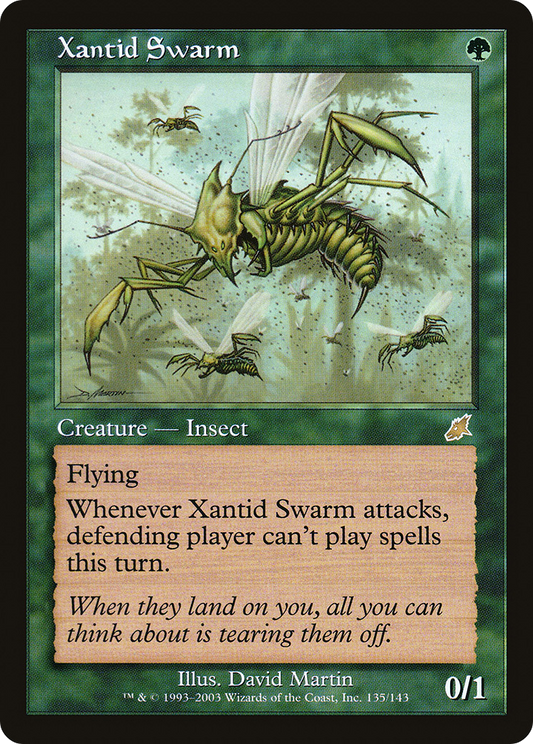 Xantid Swarm (SCG-135)  Foil