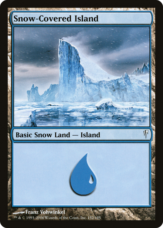 Snow-Covered Island (CSP-152)  Foil