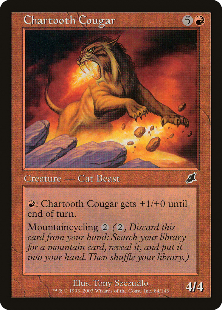 Chartooth Cougar (SCG-084)  Foil