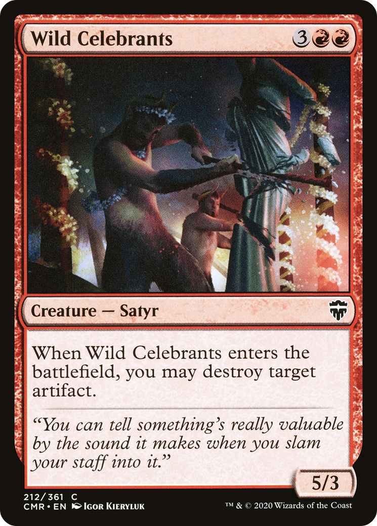 Wild Celebrants (CMR-212)  Foil