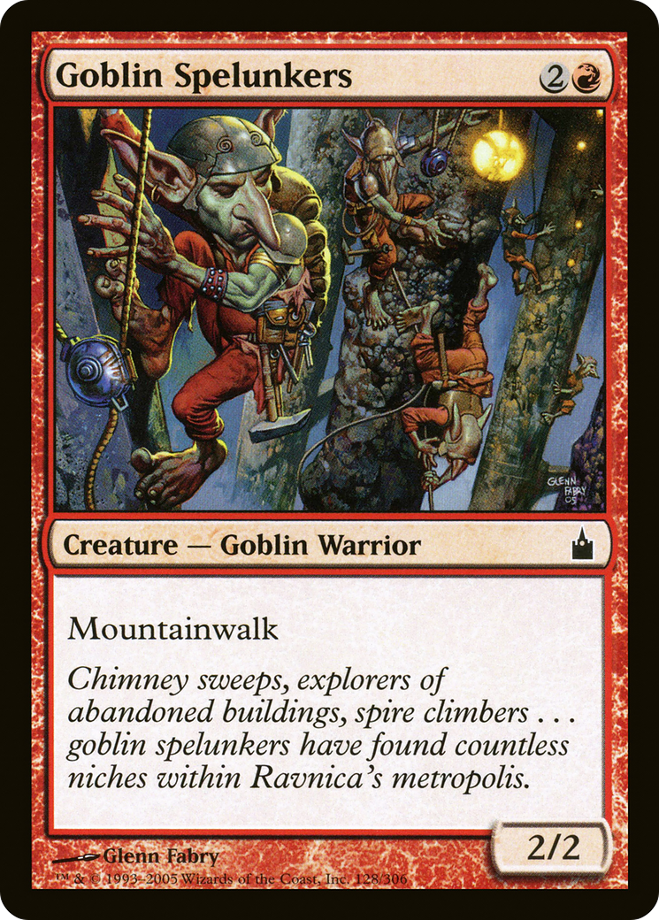 Goblin Spelunkers (RAV-128)  Foil