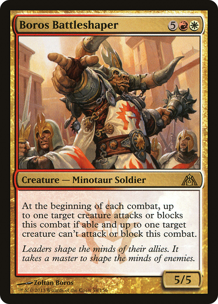 Boros Battleshaper (DGM-058)  Foil