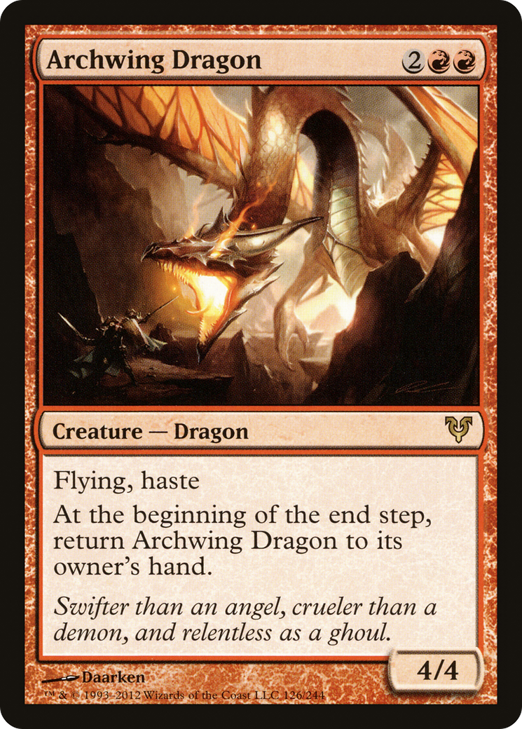 Archwing Dragon (AVR-126)  Foil