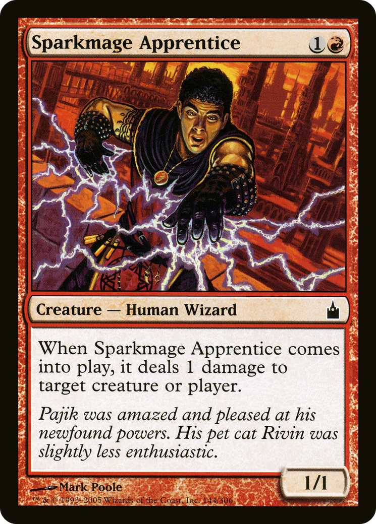 Sparkmage Apprentice (RAV-144)  Foil