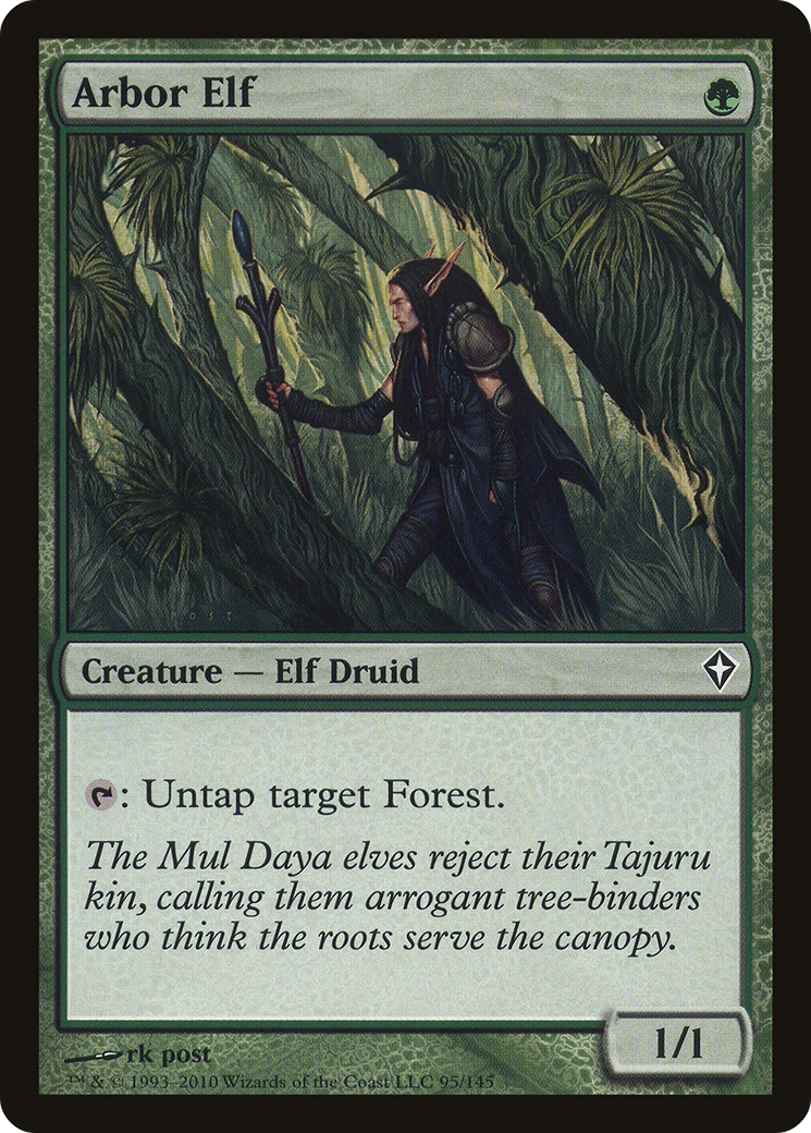 Arbor Elf (WWK-095)  Foil