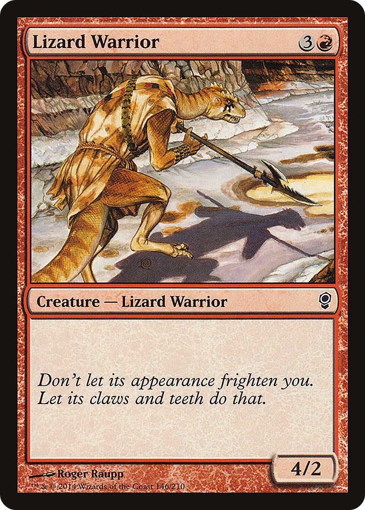 Lizard Warrior (CNS-146)  Foil