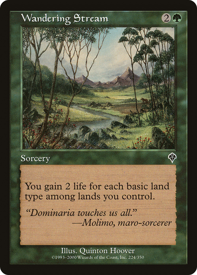 Wandering Stream (INV-224)  Foil