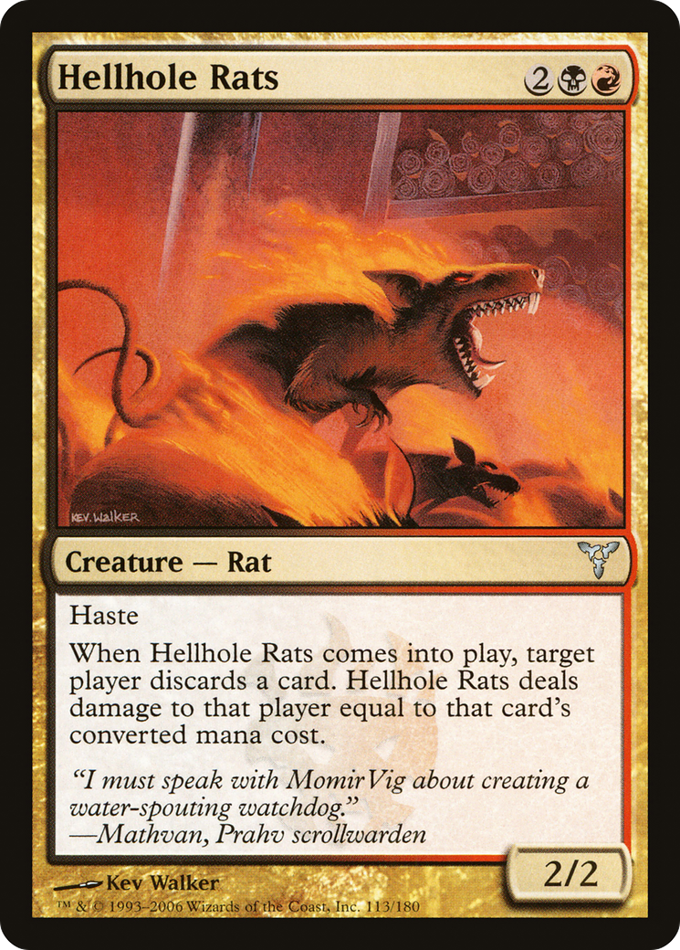 Hellhole Rats (DIS-113)  Foil