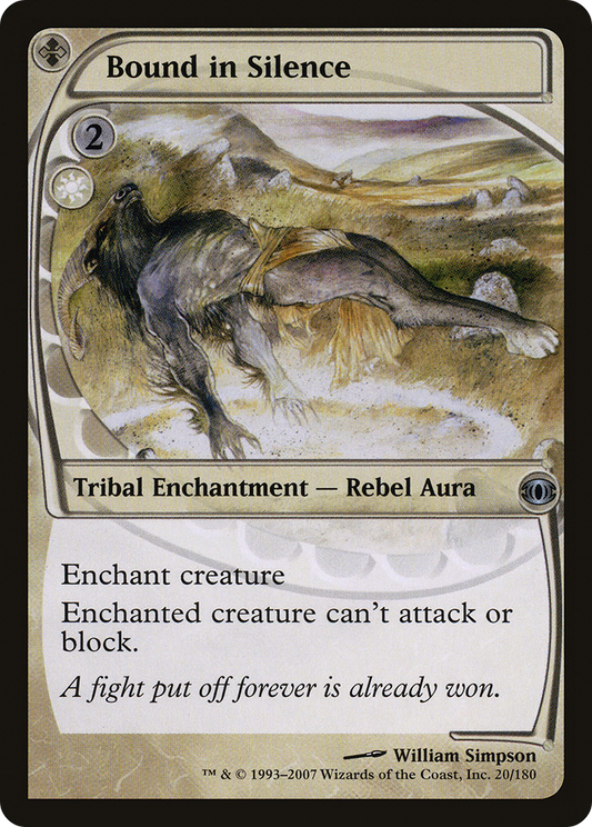 Bound in Silence (FUT-020)  Foil