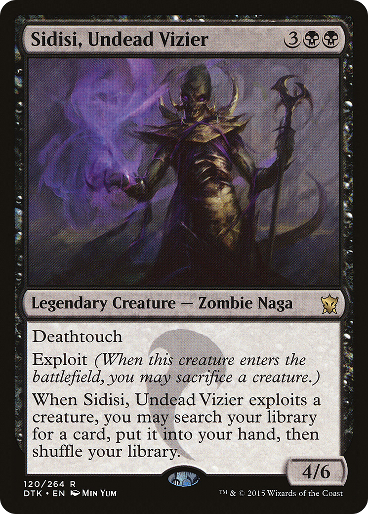 Sidisi, Undead Vizier (DTK-120)  Foil