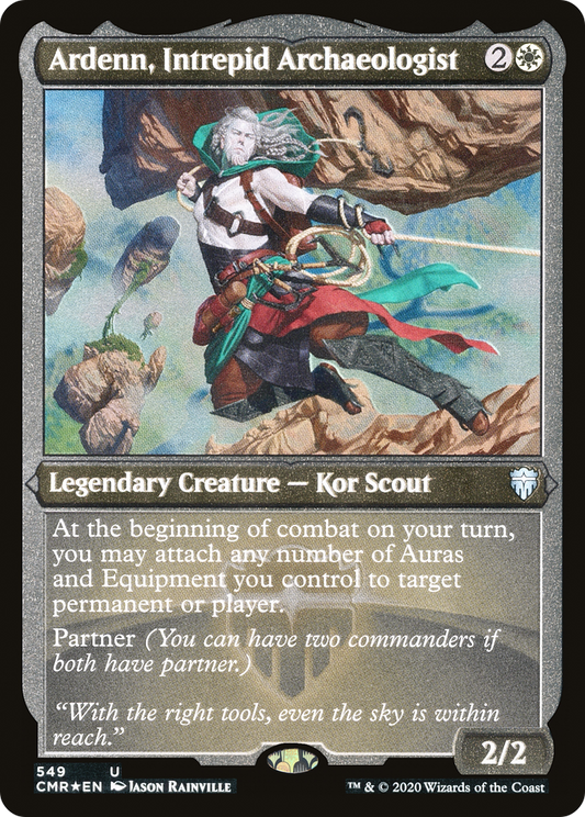 Ardenn, Intrepid Archaeologist (Foil Etched) (CMR-549)  Foil
