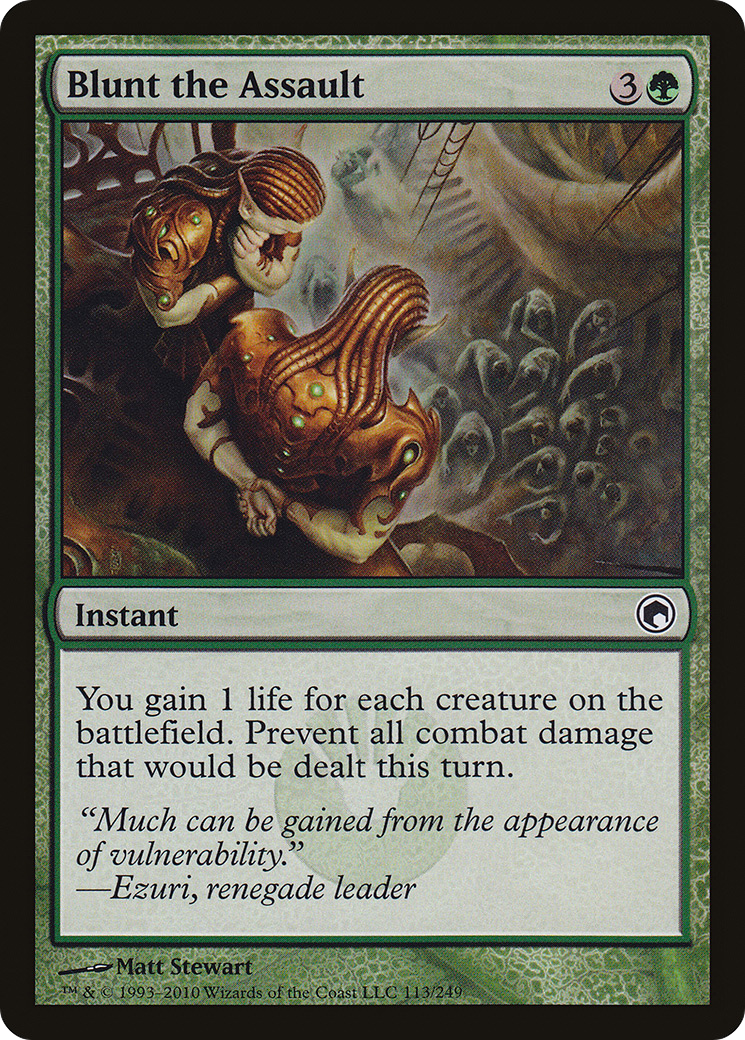 Blunt the Assault (SOM-113)  Foil