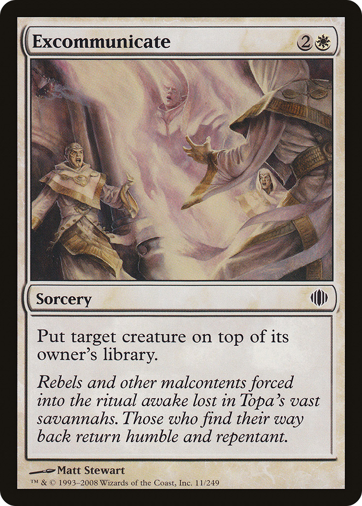 Excommunicate (ALA-011)  Foil