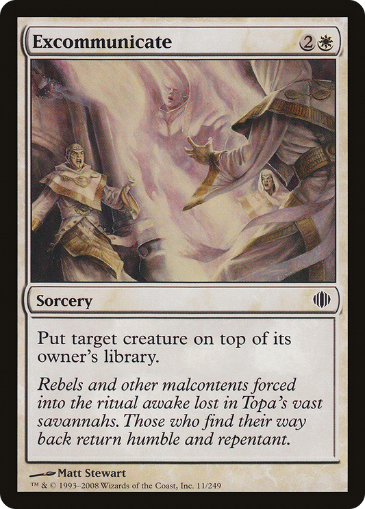 Excommunicate (ALA-011)  Foil