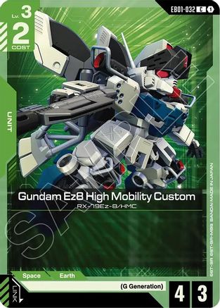 Gundam Ez8 High Mobility Custom (EB01-032) - Common