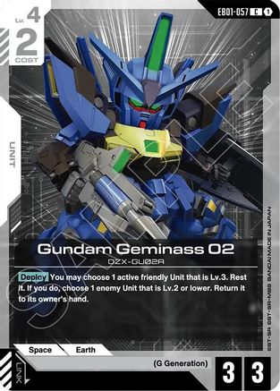 Gundam Geminass 02 (EB01-057)