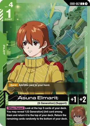 Asuna Elmarit (EB01-067) - Common