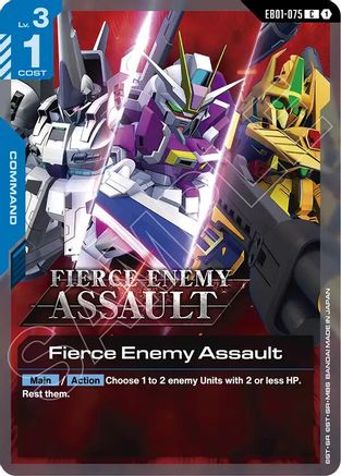 Fierce Enemy Assault (EB01-075) - Common