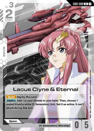 Lacus Clyne & Eternal (EB01-089) - Uncommon