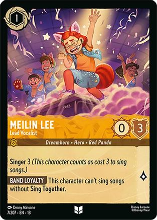 Meilin Lee (Lead Vocalist) - 7/204 - Uncommon